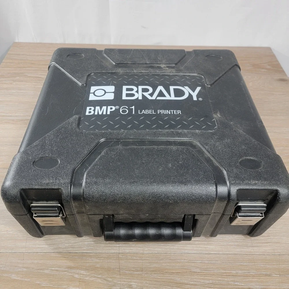Brady BMP61 Handheld Label Printer Wi-Fi USB Thermal Transfer with Hard Case